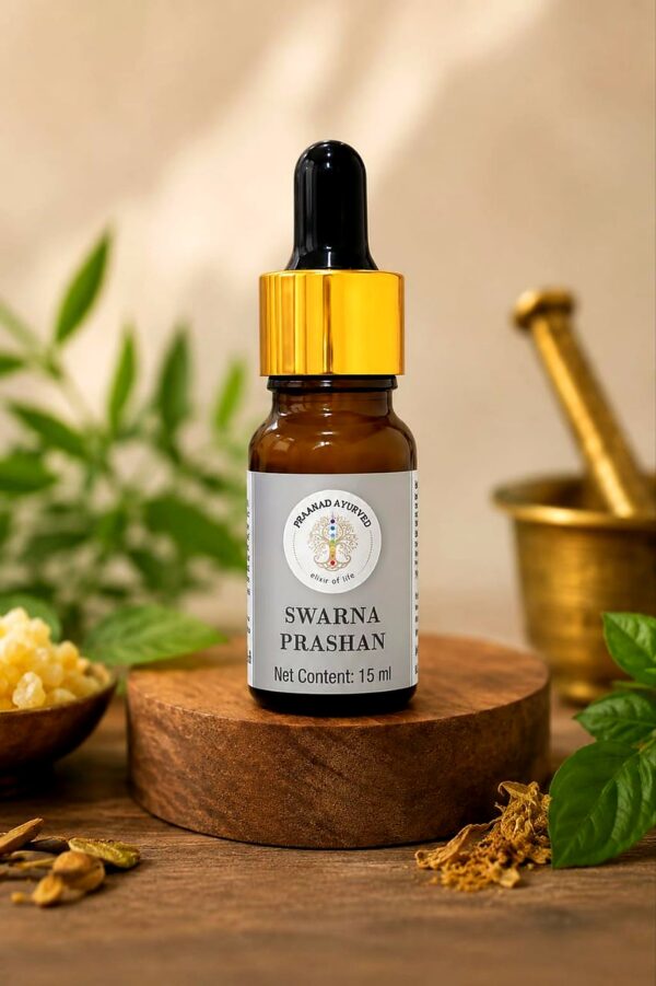 Combo pack of Swarn Prashan & Divyansh Baby Massage Oil